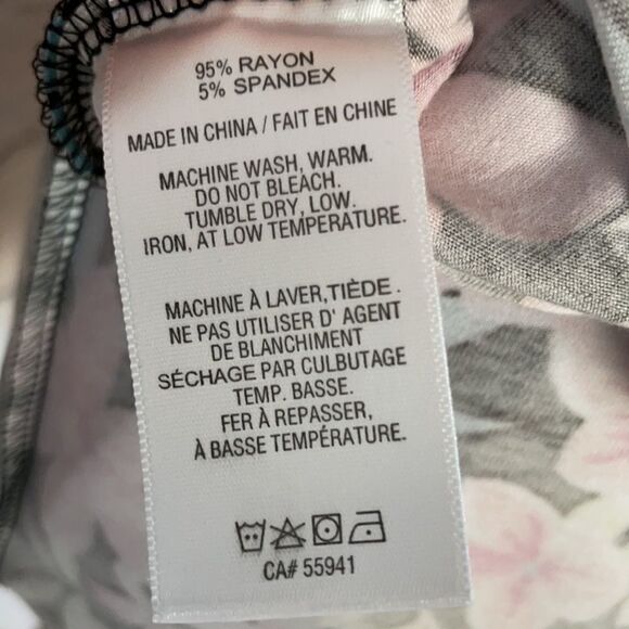 HARLOW Floral Hibiscus Printed Dress Size Small - Picture 9 of 9